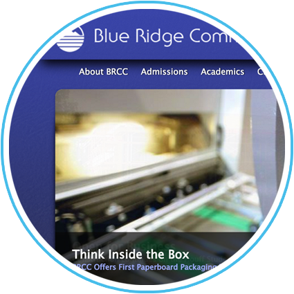 Blue Ridge Community College Website