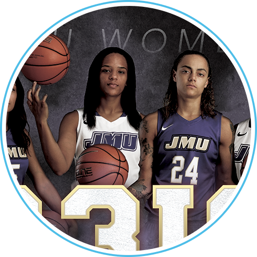 JMU Women's Basketball Poster