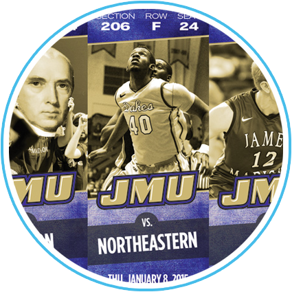 2014-15 JMU Men's Basketball Ticket Sheet